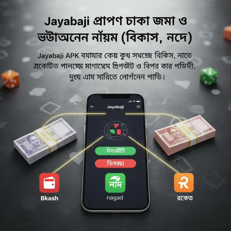 Jayabaji অ্যাপ ডিপোজিট এবং উইথড্র গাইড